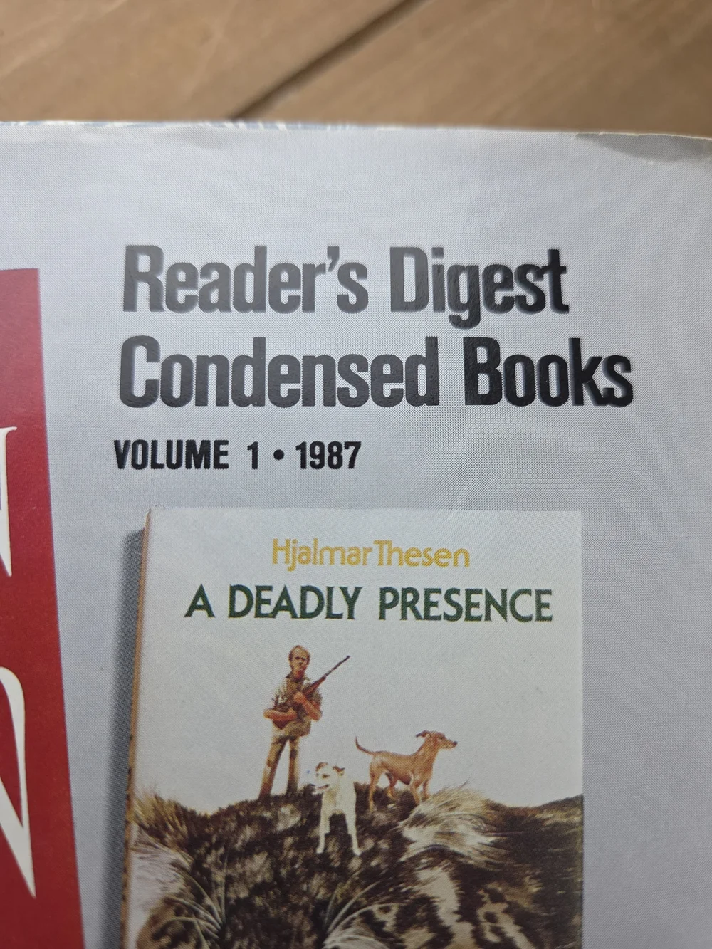 Reader's Digest Condensed Books Volume 1 1987 - Gray Cover